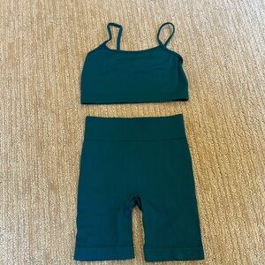 Cute athletic set for dance or gymnastics